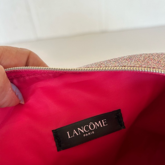 LANCÔME NWOT GLITTER MAKEUP COSMETIC BAG - Picture 8 of 9